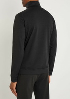 Vuori Coronado 1/2 Zip Stretch-jersey Sweatshirt Black