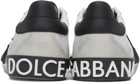 Dolce & Gabbana Off-White Portofino Vintage Sneakers