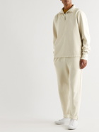 Les Tien - Cotton-Jersey Half-Zip Sweatshirt - White