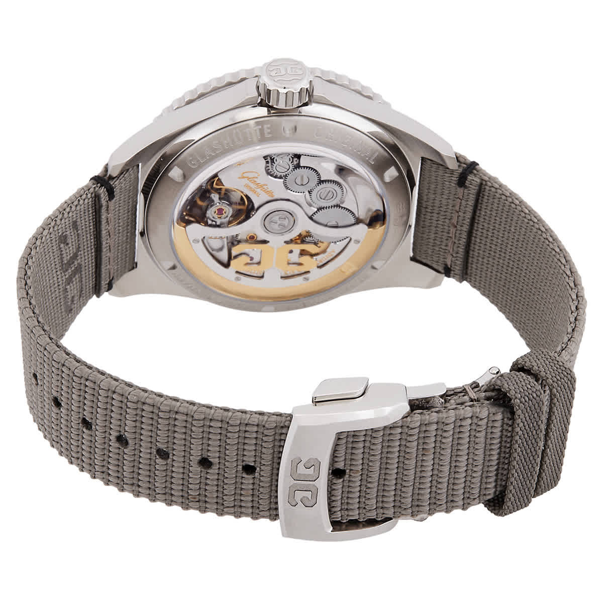 Glashutte Original SeaQ Panorama Date Automatic Blue Dial Mens Watch 1-36-13-02-81-34
