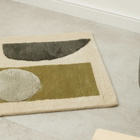 ferm LIVING Bloco Tufted Rug - 80x120cm in Green 