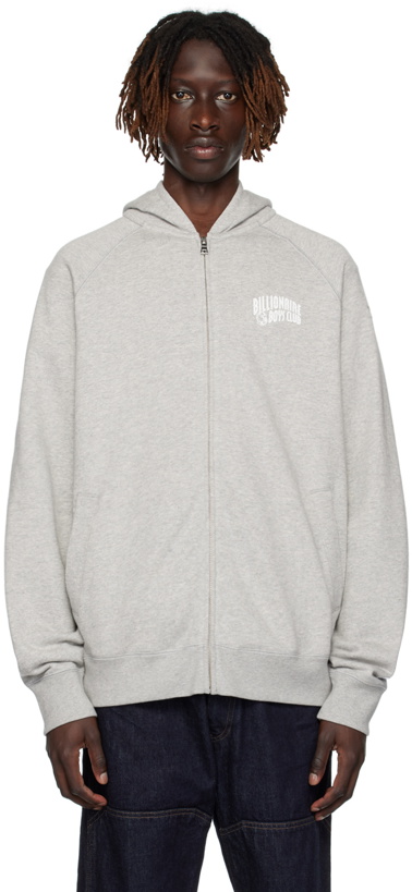 Photo: Billionaire Boys Club Gray Printed Hoodie