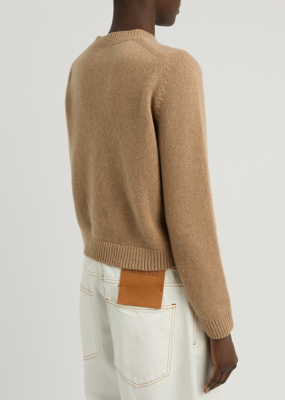 Khaite Leta Cashmere Jumper Beige