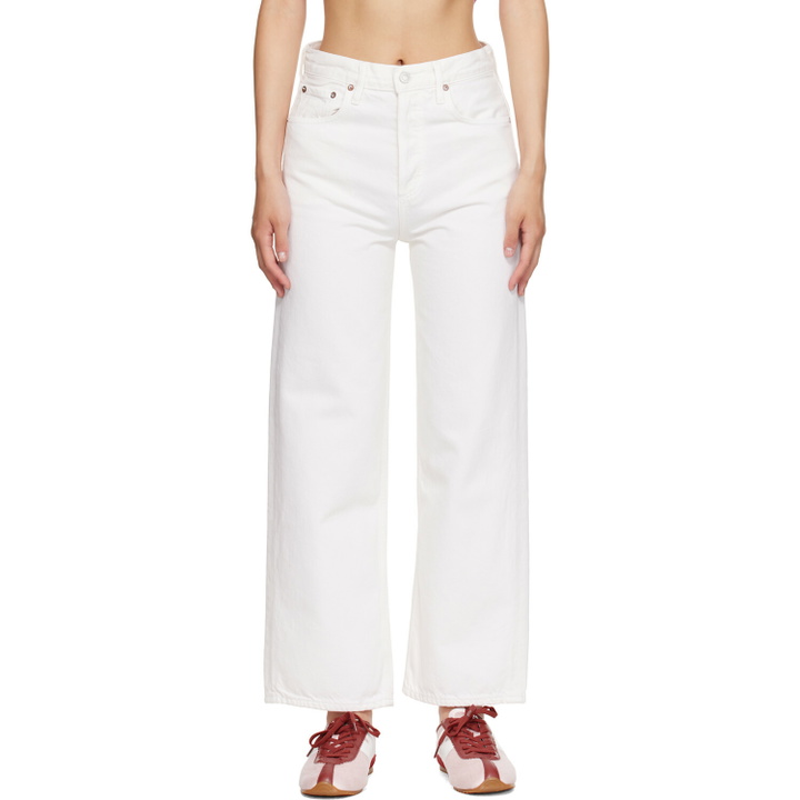 Photo: AGOLDE White Ren Jeans