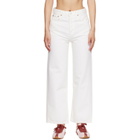 AGOLDE White Ren Jeans