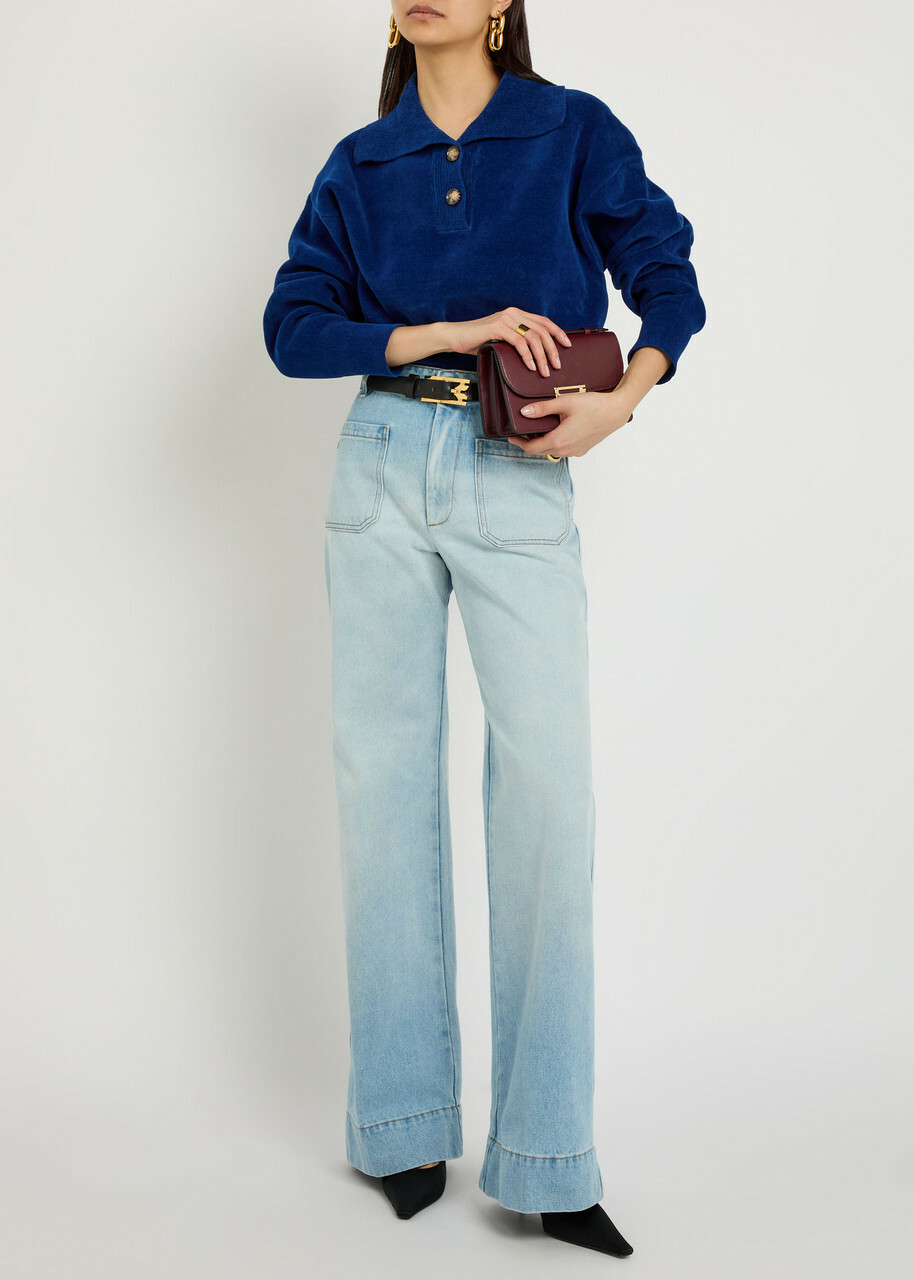 Victoria Beckham Alina Flared-leg Jeans Denim