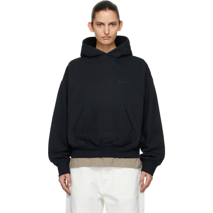 Photo: Fear of God ESSENTIALS Black Classic Hoodie