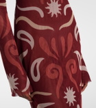 Cala de la Cruz Amay printed maxi dress