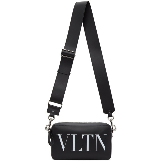 Photo: Valentino Black and White Valentino Garavani VLTN Crossbody Bag