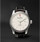 Bremont - SOLO P/W Automatic 43mm Stainless Steel and Leather Watch - White