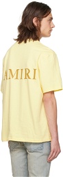AMIRI Yellow MA T-Shirt