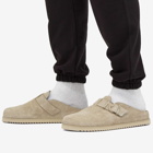 Represent Men's Initial Suede Mule in Cashmere