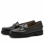 Bass Weejuns Women's 90s Lianna Loafer in Black Leather