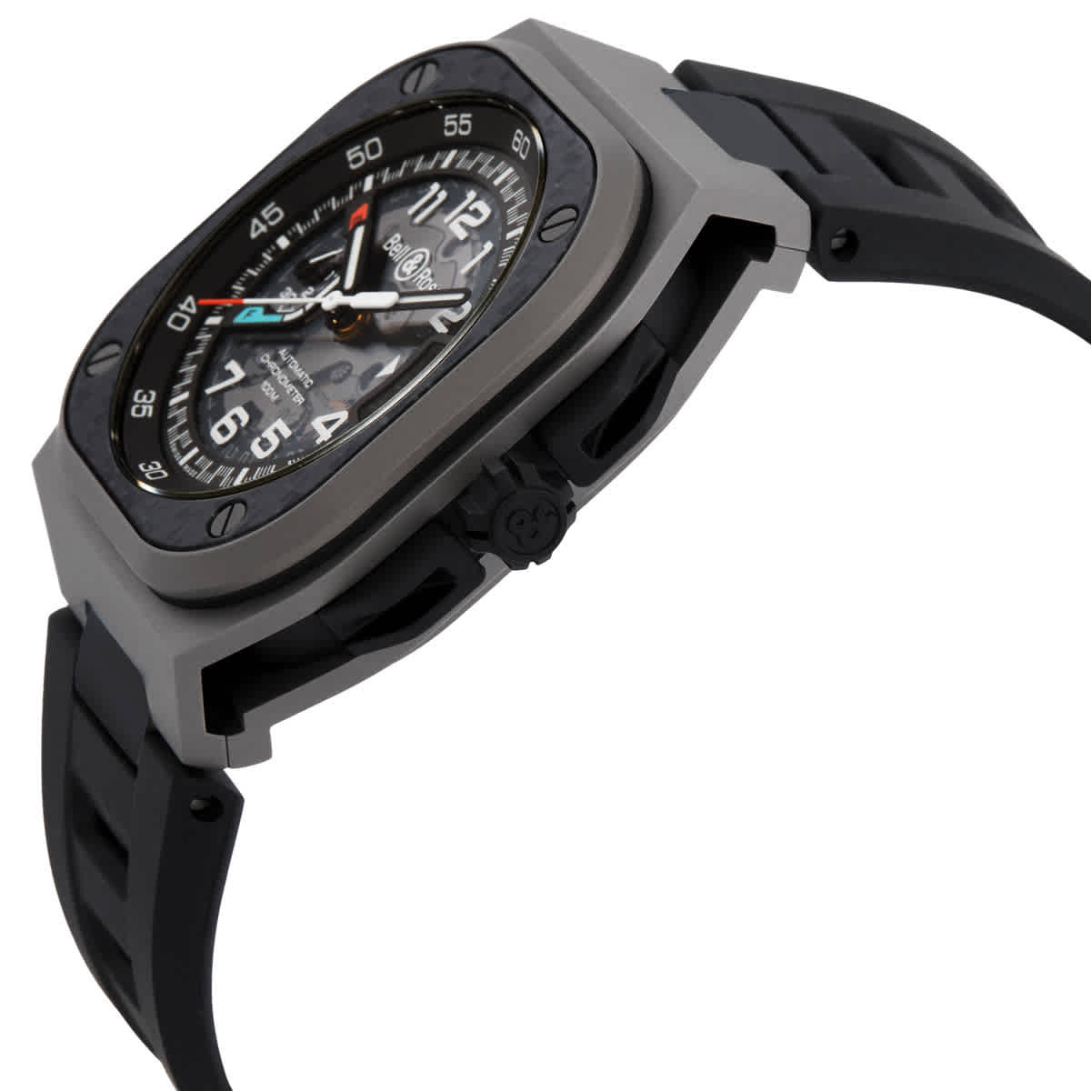Bell and Ross Br-X5 Automatic Black Dial Mens Watch BRX5R-RAC-TI/SRB