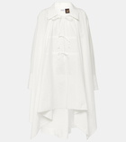 Loewe Paula's Ibiza asymmetric cotton-blend tunic