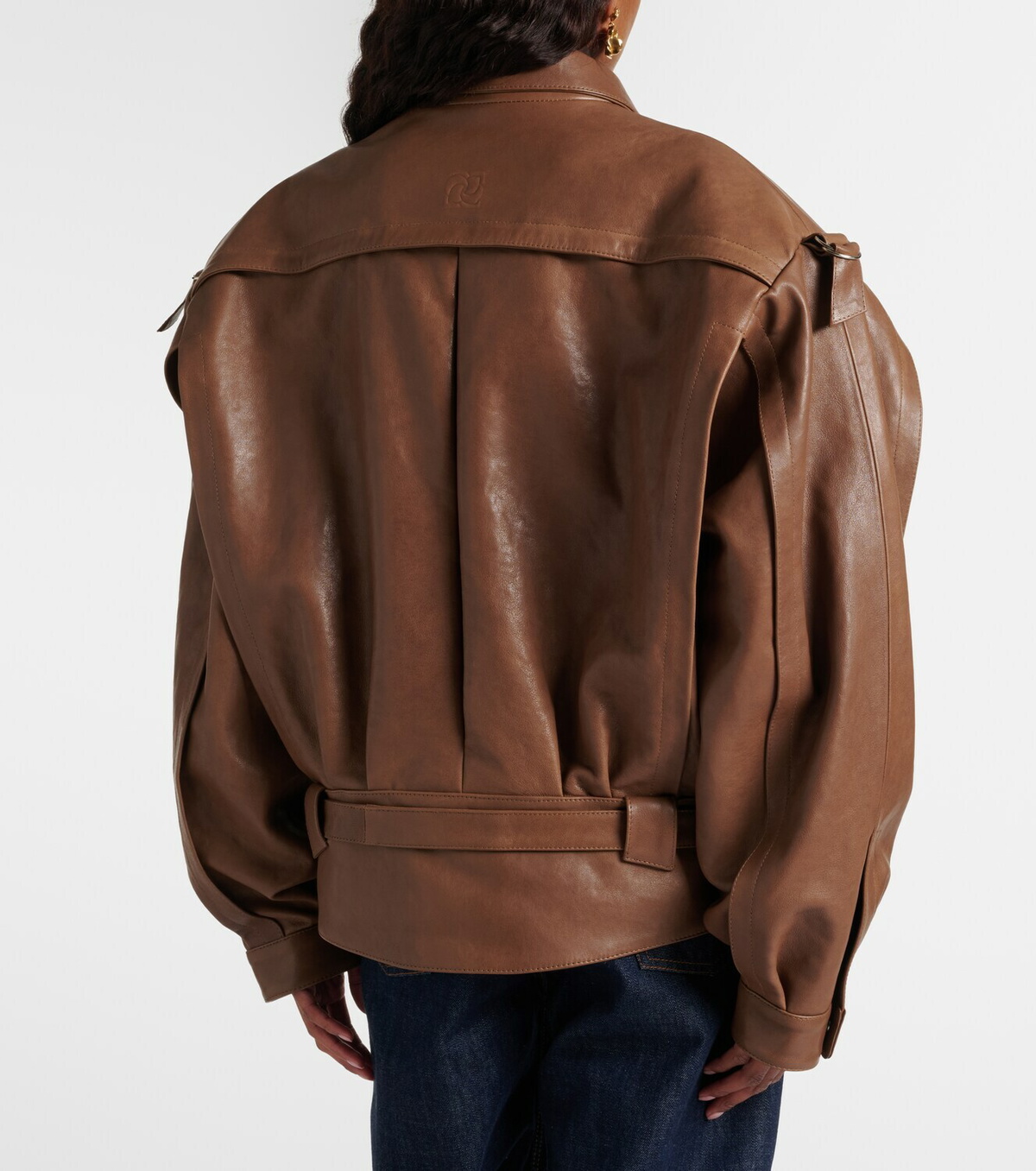 Magda Butrym Oversized leather jacket
