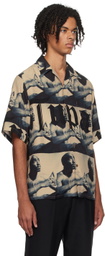 WACKO MARIA Beige 'Tupac' Shirt