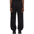 Stone Island Black 3100006 Stretch Cotton Tela 'PARACADUTE' Cargo Pants