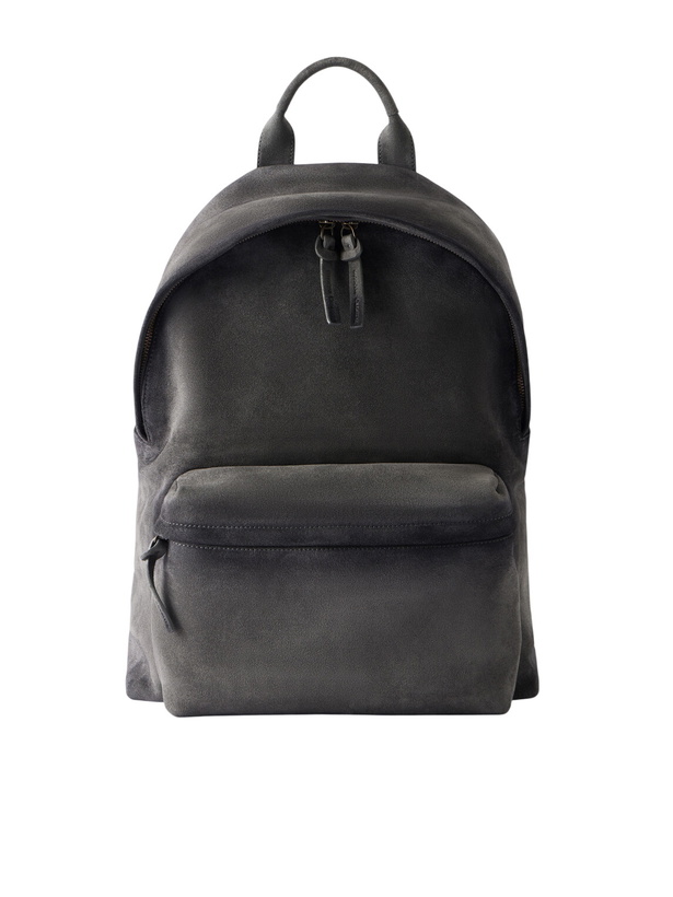 Photo: Officine Creative - OC Pack/001 Suede Backpack - Gray
