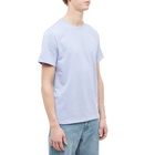 A.P.C. Men's New Raymond Embroidered Logo T-Shirt in Lilac