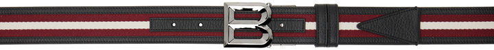 Photo: Bally Black & Red B Bold Reversible Belt