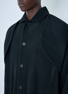 Homme Plissé Issey Miyake Pleated Button-Up Jacket