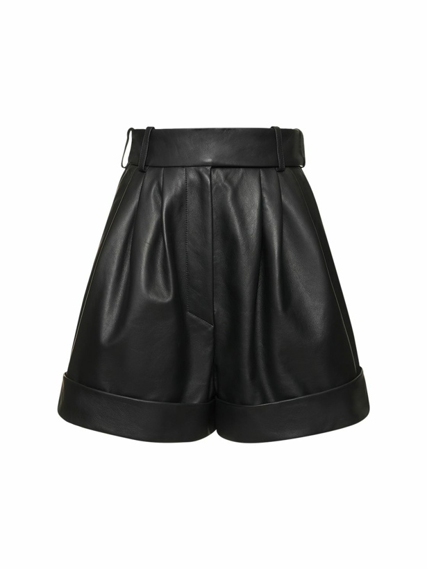 Photo: ALEXANDRE VAUTHIER - High Waisted Leather Shorts