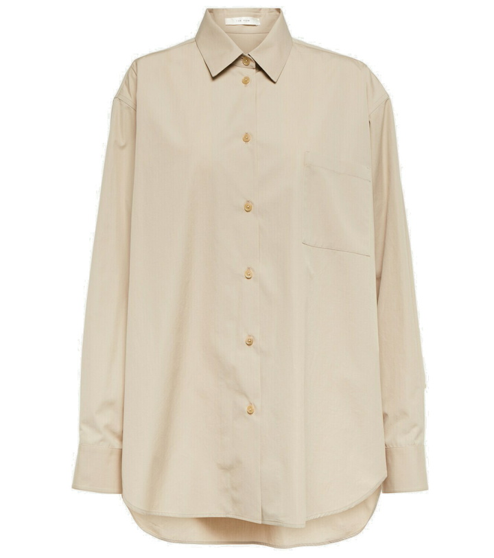 Photo: The Row - Brant oversized cotton shirt