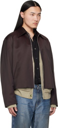 OUR LEGACY Brown Mini Jacket