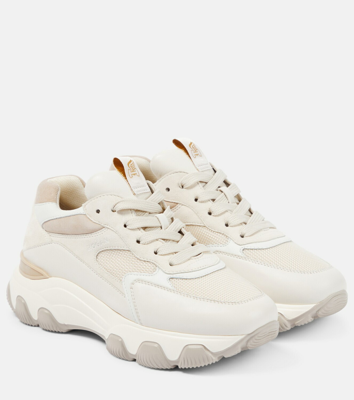 Hogan Hyperactive leather and suede sneakers Hogan