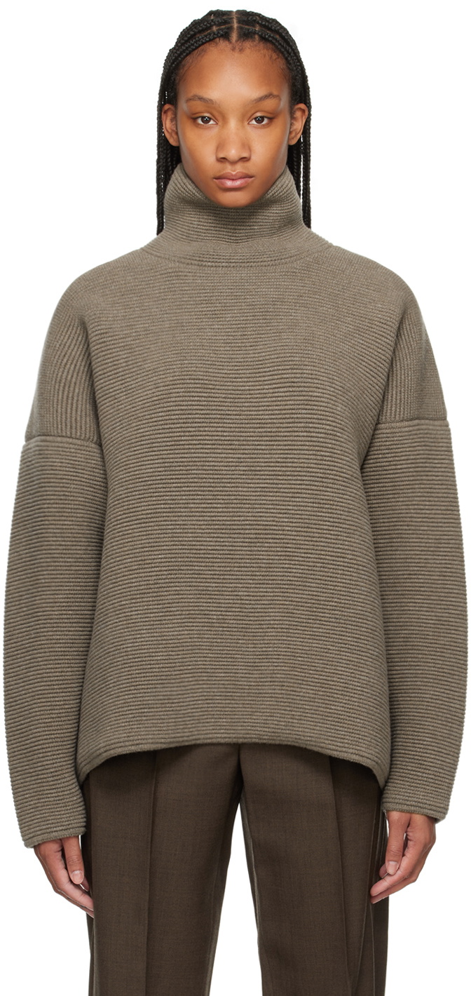 Fear of God Gray Ottoman Turtleneck