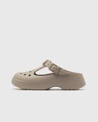 Crocs Classic Mary Jane Clog Taupe Beige Womens Sandals & Slide