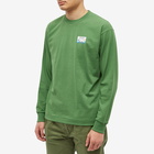 Human Made Men's Long Sleeve Polar Bear T-Shirt in Green