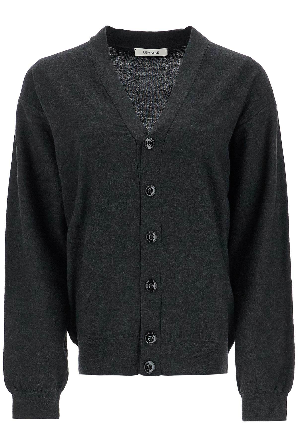 トップス LEMAIRE convertible cardigan S LEMAIRE convertible wool cardigan for all Grey Lemaire