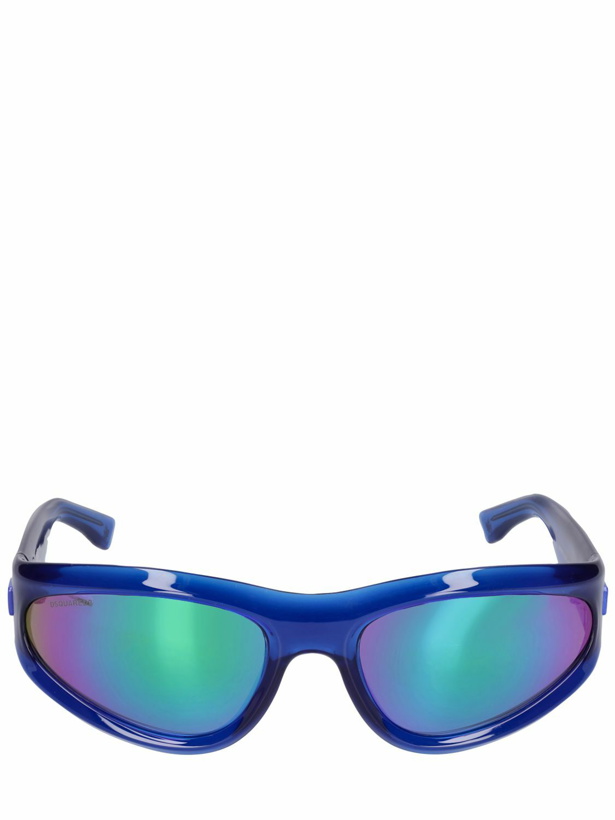 Photo: DSQUARED2 D2 Wraparound Mask Sunglasses