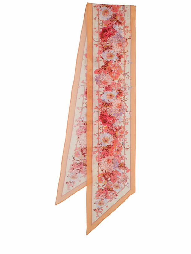 Photo: ZIMMERMANN - Printed Silk & Cotton Scarf