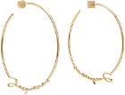 Jacquemus Gold 'Les Créoles Jacquemus' Earrings