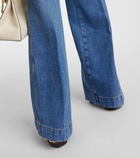 Etro Mid-rise flared jeans