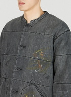 Liberaiders Paint Splatter Denim Jacket