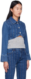 Paloma Wool Blue Guillermo Denim Jacket