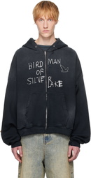PALY Black 'Birdman Of Silver Lake' Zip Hoodie