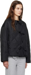 Sleeper Black Ukiyo Puffer Jacket