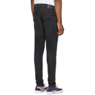 Nudie Jeans Black Tight Terry Jeans