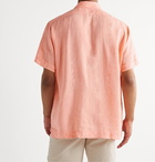 Sid Mashburn - Marquez Cotton Shirt - Orange