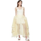Loewe Yellow Lace Basque Skirt