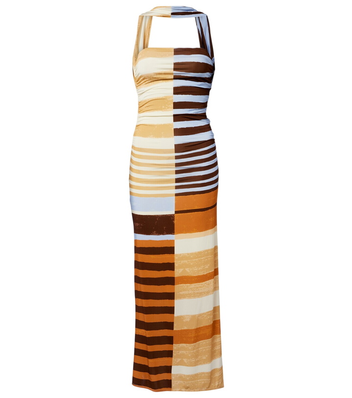 Photo: Cala de la Cruz Ornella striped midi dress