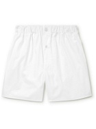 Emma Willis - Cotton Boxer Shorts - White