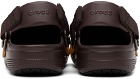 Crocs Brown & Tan Museum of Peace & Quiet Edition Classic Clogs