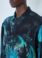 Yohji Yamamoto Sea Prink Silk Shirt