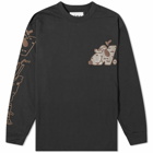 NOMA t.d. Men's Long Sleeve Russel T-Shirt in Black